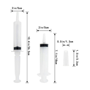 Jeringa Elegante Personalizada de 2 oz (20 ml) sin Aguja para Servir Bebidas en Fiestas, Jeringas de 1.5 oz para Shots de Gelatina, Jeringa de 2 oz para Fiestas - Product Image 2