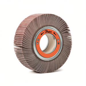 Disque abrasif à lamelles en tissu corindon 165x30x54 mm avec trou AB1077 - Product Image 2
