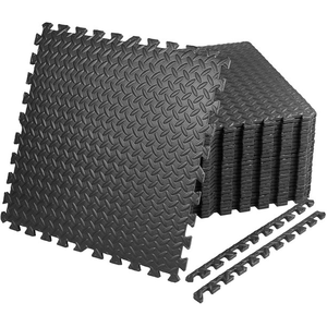 Tapis de puzzle en mousse EVA noir antidérapant, écologique, haute densité, imperméable pour l'entraînement aux arts <span class=keywords><strong>martiaux</strong></span>, équipement de gym Taekwondo - Product Image 6