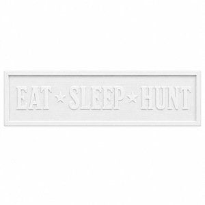ป้ายโลหะวินเทจ Eat Sleep Hunt สำหรับตกแต่งบ้านล่าสัตว์ ห้องชายลี้ หรือตกแต่งผนังสไตล์โอลด์แฟชั่น - Product Image 6