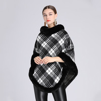 Écharpe de hiver classique en acrylique à carreaux pour femme, longueur moyenne, coupe-vent et chaleur luxueuse