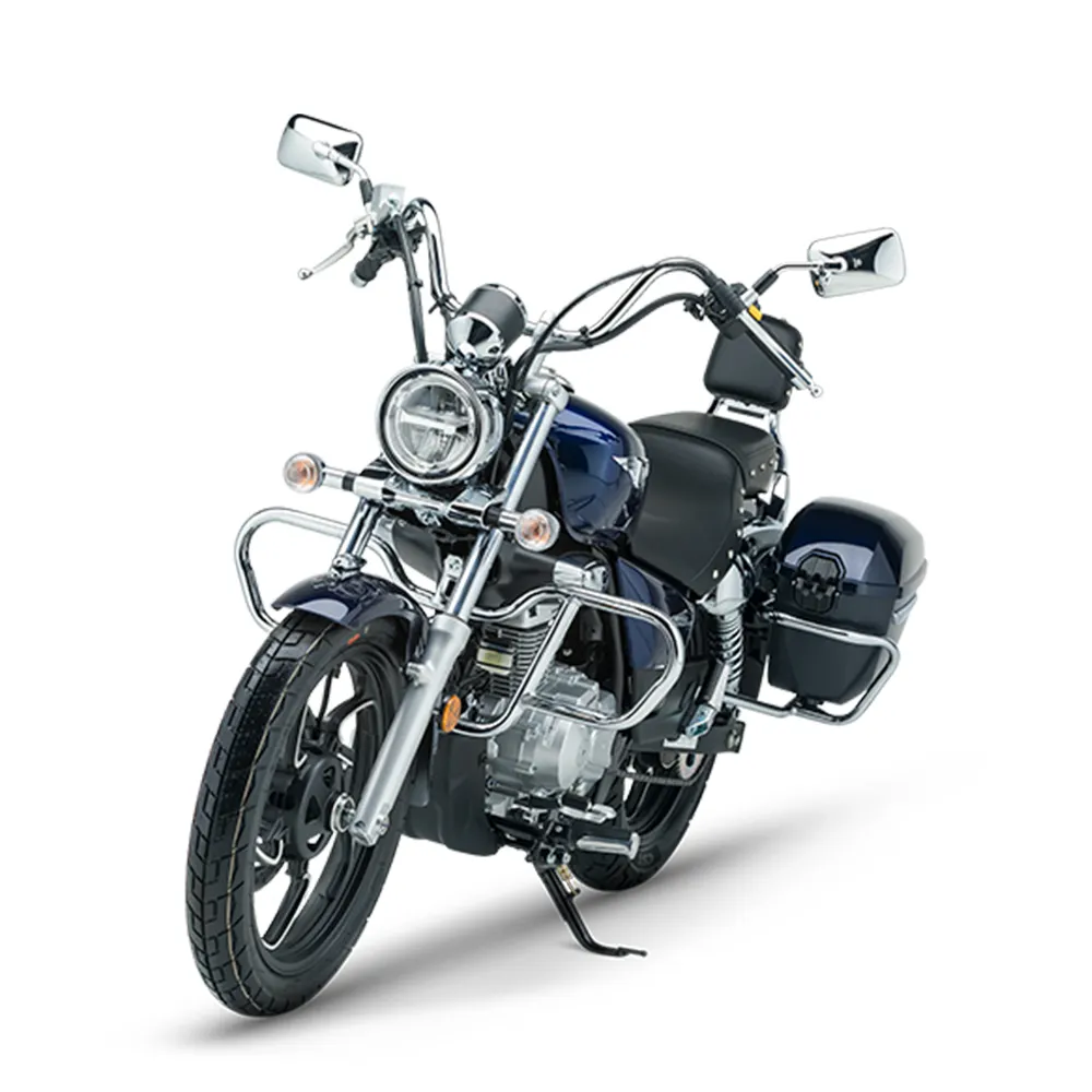 연료 효율적인 HAOJUE 오토바이 150cc 컴포트 시트 강력한 성능 GZS 150 크루징 클래식 신입생 높은 즐거움