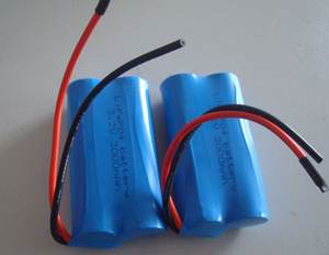 Lithium iron phosphate battery LiFePO4 18650-1s2p <span class=keywords><strong>3</strong></span>.2 V3000mAh - Product Image 2