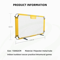 PatsSport Factory – Barrière de terrain de pickleball pliable personnalisée avec filet en PE, pour intérieur/extérieur, toutes saisons, séparateur personnalisable