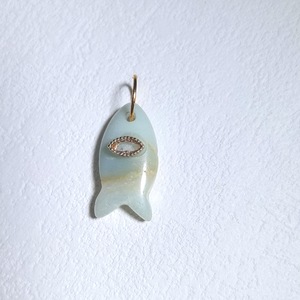 Batu alam <span class=keywords><strong>jade</strong></span> mini mata ikan liontin hewan mata harimau kristal merah muda hijau aventurine opal pesona untuk diy kalung gelang - Product Image 3