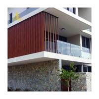 20 años de garantía 305mm Tamaño personalizado 6063 fábrica de aluminio textura de madera decorativa 6063 diseños de perfiles de persiana de aluminio