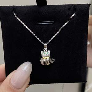 สร้อยคอจี้รูปปลาดาวสามมิติเงินแท้ S925 ดีไซน์เฉพาะตัว ทันสมัย ใช้งานได้หลากหลาย - Product Image 3