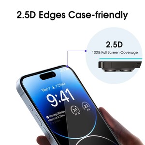 <span class=keywords><strong>Protection</strong></span> d'écran en verre trempé 9H anti-rayures 2.5D haute définition pour tous les modèles d'<span class=keywords><strong>iPhone</strong></span> - Product Image 6