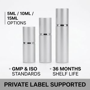 Spray Naturale di Lusso per il Benessere Maschile, Formula Non Anestetizzante, Flacone Spray in Alluminio Metallizzato Premium per <span class=keywords><strong>Intimità</strong></span> Prolungata - Product Image 6