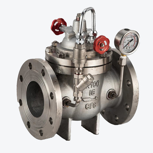 Vanne de contrôle hydraulique en acier inoxydable pour l'industrie, 300X, à fermeture lente et silencieuse, pour système d'eau - Product Image 6