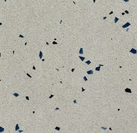 Dalles de sol modernes en terrazzo artificiel blanc, grandes dalles, semi-quartz, durables, haute performance, absorption d'eau, résistance à la flexion