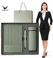 Cadeaux de bureau personnalisés pour les employés, articles promotionnels, ensembles exécutifs, carnets A5, stylo, ensemble cadeau d'entreprise, cadeau d'affaires pour homme, sérigraphie