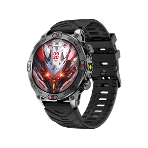 Reloj Inteligente KC86 para Hombre, Pantalla AMOLED de 1.43 Pulgadas, Resistente al Agua 1ATM, Deportivo, Altitud, Presión de Aire, Brújula, Estándar IP67 - Product Image 1