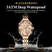 Montres pour femmes Poedagar 509, luxe, diamants, étanches, mode, acier inoxydable, quartz, cadeau pour filles, usage quotidien