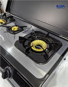 Ridax-Estufa de gas de alta calidad <span class=keywords><strong>para</strong></span> acampar, cocina de 3 quemadores, encimera con <span class=keywords><strong>tapa</strong></span> <span class=keywords><strong>para</strong></span> uso en hoteles al aire libre, cocina portátil de tres cocinas - Product Image 5