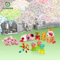 Machine automatique de fabrication de bonbons gélifiés, oursons gélifiés, bonbons mous, fudge et gelée à base d'amidon, de gélatine et de pectine