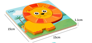 Rompecabezas de Madera 3D: un Juguete Educativo y de Desarrollo Intelectual para Niños - Product Image 2