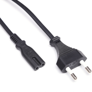 สายไฟ AC แบบ 2 ขา ยุโรป ยาว 1.8 เมตร รุ่น C7 สำหรับโน้ตบุ๊ก/แล็ปท็อป - Product Image 1