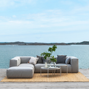 Ensemble de canapés modulaires <span class=keywords><strong>en</strong></span> <span class=keywords><strong>coton</strong></span> imperméable et à séchage rapide pour l'extérieur, idéal pour la cour, la ferme ou l'appartement, avec <span class=keywords><strong>canapé</strong></span> <span class=keywords><strong>en</strong></span> tissu - Product Image 2