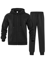 Survêtements d'hiver personnalisés avec logo, en velours décontracté, pull molletonné, pour hommes