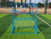 Direct usine, support de tir multifonctionnel en fonte pour enfants, pour paniers de basket et buts de football, pour l'extérieur