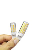 Ampoule LED G4 Dimmable 3W 5W 500LM, Blanc Chaud 3000K, Sans Scintillement, AC110V, pour Lustre en Céramique, Vente en Gros