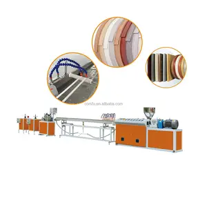 Línea de extrusión de producción de cinta de tira de bandas de borde de Pvc de 200 kg/h/máquina de fabricación de bandas de borde de ABS de PVC de maquinaria Camel