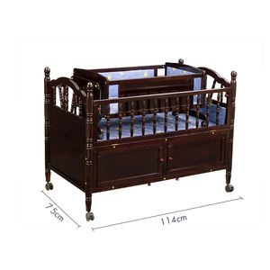 teak crib