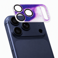 Protection d'objectif d'appareil photo de téléphone portable, film en verre trempé, dureté 9H, couverture complète pour 17 Pro Max