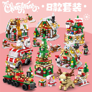 Mould King Cadeau Minion Nouveau Style Vente Chaude Décorations Miniatures DIY Jouets Père Noël Mini Briques Réelles Blocs de Construction de Noël - Product Image 4