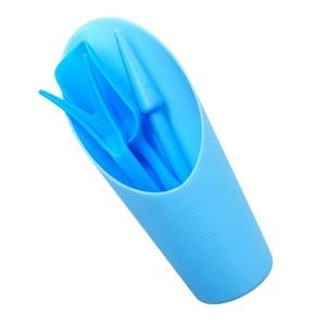 Kit d'outils populaires en plastique rose, bleu, vert <span class=keywords><strong>pour</strong></span> la culture de plantes succulentes, comprenant un repiqueur de <span class=keywords><strong>semis</strong></span>, un perforateur, un seau et une pelle - Product Image 4