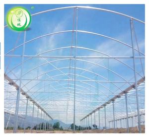 دفيئة زراعية تجارية كبيرة أحادية الامتداد بإطار مجلفن بالغمس الساخن على شكل نفق - Product Image 6