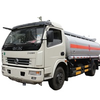2022 Offre Spéciale pour nouveau 5-10cbm camion-citerne de carburant 4*2 conduite légers 2 essieu 6 pneu huile transport véhicule avec européenne API