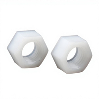 Écrous hexagonaux en nylon PA66 DIN934 en gros, anti-corrosion, isolants, en plastique, M2 M3 M4 M5 M6 M8 M10-M20 pour l'électronique
