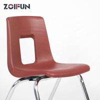 Chaises d'École Empilables ZOIFUN à Structure Chromée Durable en Plastique
