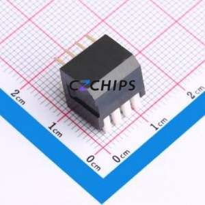 DP-04-K-T DIP Switch Through hole Component (THT) Switch Piano Key Single Pole Single Throw 4 2.54mm - Product Image 2