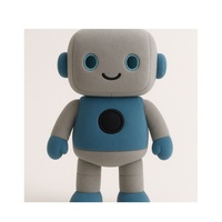 OEM ODM Jouet robot en peluche personnalisé de haute qualité Jouets en peluche personnalisés Poupées robots souples de votre conception Jouet mascotte en peluche personnalisé