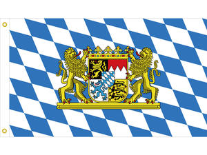 Décoration extérieure <span class=keywords><strong>Allemagne</strong></span> 90*150cm DROP SHIPPING Bavière avec drapeau Lions - Product Image 4