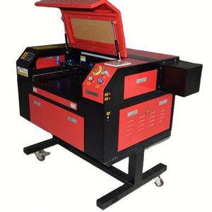 Machine de découpe et de gravure laser Co2 rouge noir 60w 3050A1 300*500mm avec PORT USB - Product Image 2