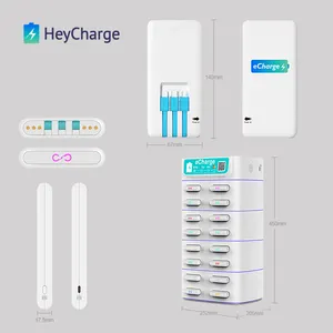 Newest Products 2024 Rental Power Bank Shared Publicidad Restaurant Power Bank Vending Machine CE Certified