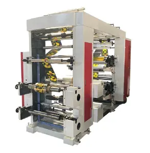 2022 Good Quality Full Automatic 4 color Four Color Servo Motor Offset Flexo Printing Machine Price