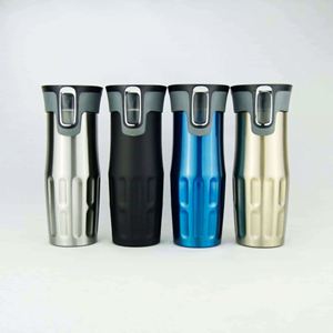 Stainless Steel Insulated High-Value Portable Gift Cup With Engraved Logo - Product Image 1