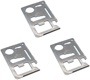 Carta Multiuso Economica per Campeggio all'Aperto 11 in 1, Strumento Tattico di Sopravvivenza - Product Image 1