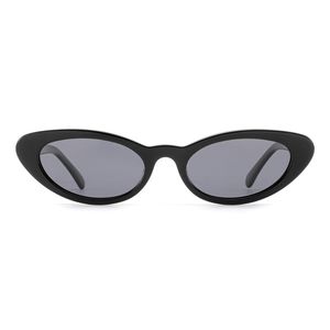 Lunettes de soleil ovales unisexes légères et durables avec monture en acétate à bordure complète, verres polarisés TAC UV400, design de logo personnalisé OEM, blanc - Product Image 3