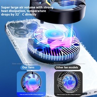 Nouveaux accessoires pour téléphones mobiles 2025 Gt28 Petit radiateur de refroidissement semi-conducteur magnétique Refroidisseur de téléphone portable pour Apple Android