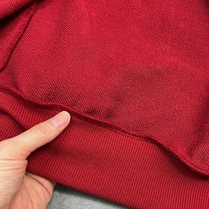 Sudadera con Capucha de Algodón Francés de Alta Calidad, Sudadera con Cierre y Rayas Extra Grande para Hombre, Sudadera con Cuello Alto Bordado Personalizado - Product Image 5