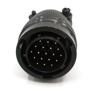 Amphenol-conector Circular MIL Spec de 19 vías, Conector de contacto, tamaño de carcasa 14, bayoneta, MIL-DTL-26482, <span class=keywords><strong>PT</strong></span> - Product Image 1