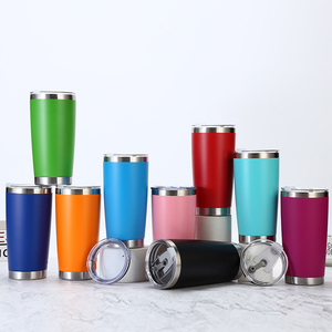 Custom Bpa Free 20oz Vacuum <b>Flask</b> Reusable Double Wall Insulated Stainless Steel Ceramic Lined <b>Straw</b> Ready Leak-Proof 6-12hr - Product Image 1