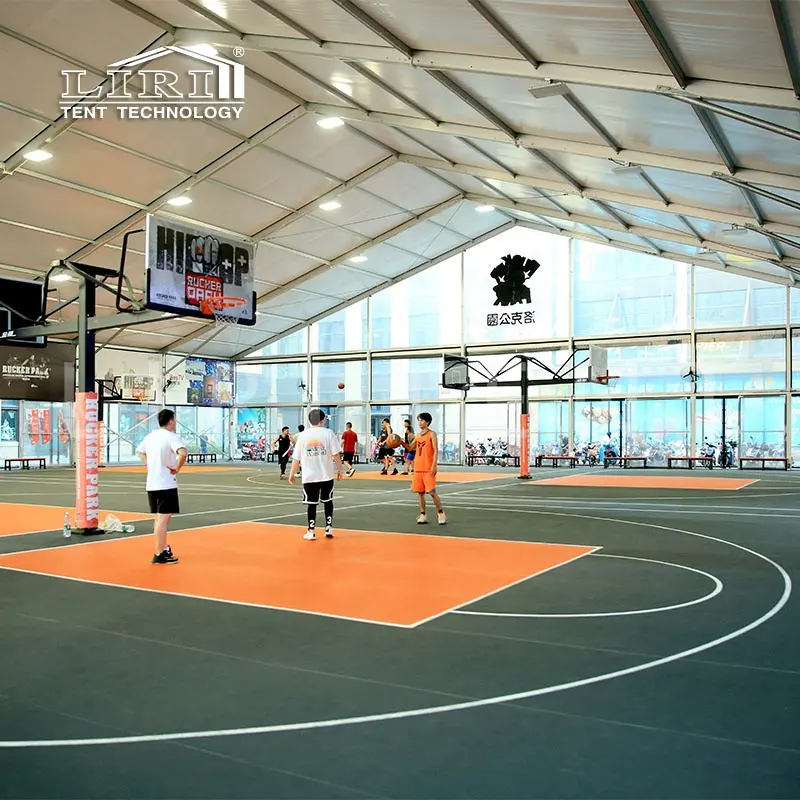20m x 45m Grande Portatile Campo Da Basket I Tipi di Tende con Pavimentazione in sud africa