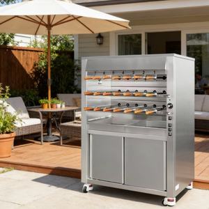 Parrilla de Barbacoa Brasileña de Acero Inoxidable de Alta Calidad, Fácil de Operar, para Uso Comercial, Directo de Fábrica - Product Image 6